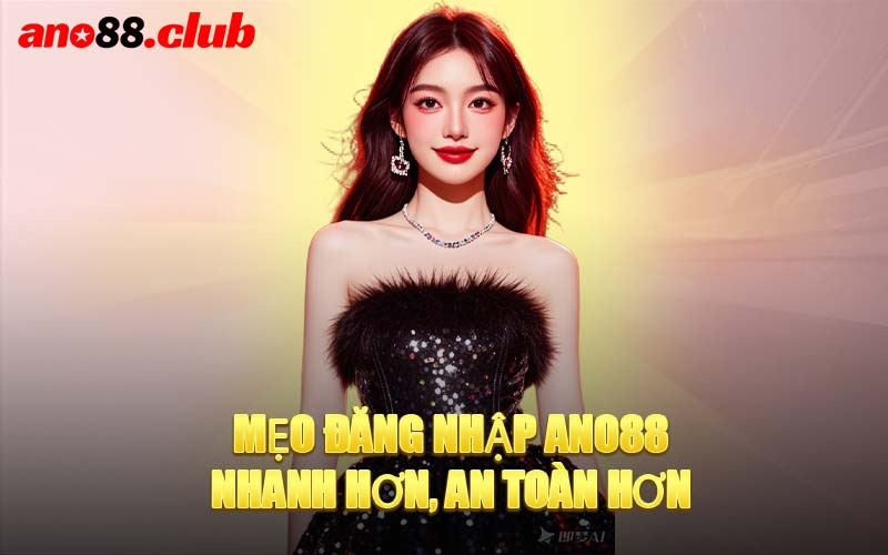Mẹo Đăng Nhập ANO88 Nhanh Hơn, An Toàn Hơn